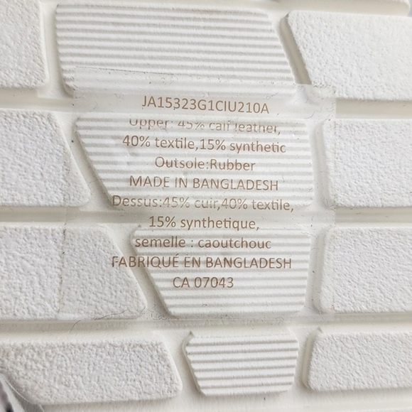 NWT LOVE MOSCHINO Women's Logo-Tape Mesh Salmon Leather Chunky Trainers Sz 8.5 - Picture 12 of 15